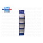 Heavy-duty 72kgs Loading Capability 4C Printed Bloom Chemist Cardboard Shelf Display for sale