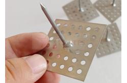 China 63mm Perforated Insulation Hangers Fixing Insulation Material To Wall & Ceiling supplier