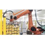 Solution Provider Industrial Robots Palletizing Work Station KRC4 KUKA for sale