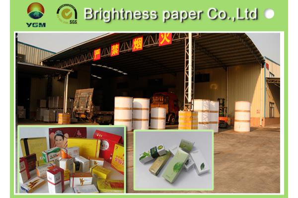 C1S Clay Coated Paper Board , Printed Cardboard Sheets Free Sample Avaliable