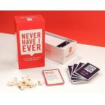 Never Have I Ever Game Flash Cards For Adult , Custom Flash Card Printing Services for sale