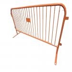 2m 2.2m 2.5m Outdoor Crowd Control Barriers Galvanized Metal Traffic Barrier for sale