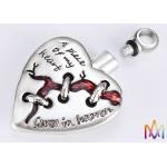 23.5g Heart Memorial Charms For Ashes