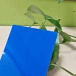 Opaque Blue Polycarbonate Solid Sheet 1mm-10mm High Impact Resistance for sale