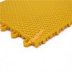 Customized Triangle Grid FIBA Approved Tiles 25x25cm Tennis Court Flooring Tiles for sale