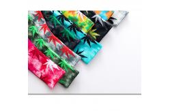 China Tie Dye Maple Leaf Tide Socks High Ankle Spring And Summer supplier