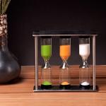 Tea Sand Timer Hourglass Luxury Style Classic 3 In 1 Sand Timer Clock
