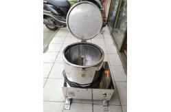 China Industrial Automatic Fryer Machine Potato Chips French Fries Deoiling Machine supplier