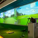 Multifunctional Virtual Golf Simulator Leisure And Entertainment Projection for sale