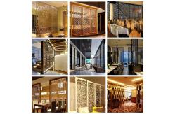 China OEM / ODM Contemporary Screen Room Divider Portable Divider Panels Fireproof supplier