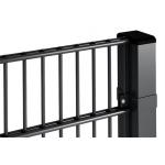 Square Post 656 Twin Wire Mesh Double Loop Garden Fence For Residential for sale
