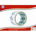 OEM White Printing BOPP Packaging Tape For Box Packing 36mm - 60mm Width