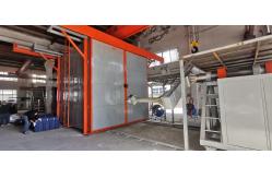 China Adjustable Rotating Speed Shuttle Rotomolding Machine Manufactured For Plant supplier
