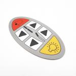 High Sensitivity FPC Membrane Switch with 3M Adhesive and Top Embossing