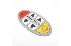 China High Sensitivity FPC Membrane Switch with 3M Adhesive and Top Embossing supplier