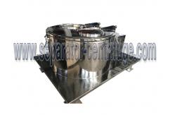 China PLC Control Ethanol Soak Herb Oil Extraction Centrifuge , Food Centrifuge supplier