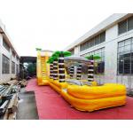 ODM Outdoor Inflatable Water Slides Giant Long Palm Tree Bounce House for sale