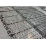 Pizza Oven Stainless Steel Chain Mesh Conveyor Belt Baked Food Customizable for sale
