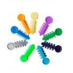 1000pcs/pack Dental Teeth Orthodontic Elastics Ligature Ties Mixed Color for sale