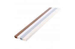 China Extrusion Profile Plastic Cable Duct PVC Floor Trunking PVC Conduit Trunking supplier