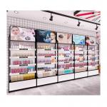 Acrylic Cosmetic Display Rack For Nail Polish Perfume Retail Mascara Shop Counter Stand for sale
