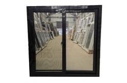 China Aluminum Frame UPVC Slide Window Simple Design For Residential And Commercial Buildings supplier