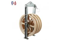 China Transmission Three Sheaves 660 Diameter Stringing Equipment Conductor Stringing Blocks supplier