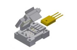 China 63219M Spring Probe Contactor Durable Azimuth Carrier Test Socket Azimuth Socket supplier