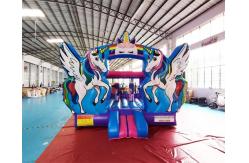 China Playground Unicorn Kids Jumping Bouncer Inflatable Bounce House supplier