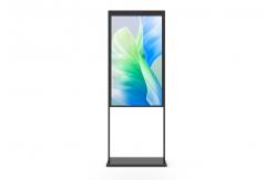 China Restaurant 55 FHD 2500nit/700nit Ultra Bright Floorstanding Window LCD Digital Signage supplier