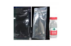 China Metallic Surface Handling Coffee Packaging Pouch With Zipper For Sealing Handle supplier