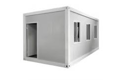 China Steel Plate Flat Pack Container House Easy Assembly Modular Shipping Container Homes supplier