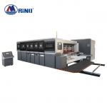 Automatic Carton Box Four Color Flexo Printing Machine With Slotter for sale