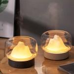 Mist Aroma Oil Diffuser Mountain 400ml LED Light Aromatherapy Essential Oil Diffuser for sale