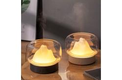 China Mist Aroma Oil Diffuser Mountain 400ml LED Light Aromatherapy Essential Oil Diffuser supplier