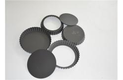 China RK Bakeware China Foodservice NSF Aluminum Cake Pan/ Round Fluted Tart Pan supplier