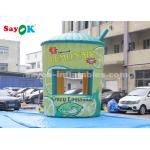 Inflatable Outdoor ROHS Inflatable Air Tent , 5m Inflatable Lemonade Concession Stand Booth With Air Blower For Business for sale