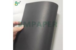 China 0.8mm Double Side Black Cardboard for Making Packaging Boxes supplier