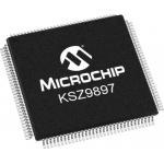 KSZ9897RTXI-TR Ethernet ICs 7-port GigE Managed Switch w/RGMII/MII/RMII(x2) for sale