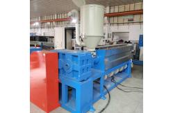 China Copper Plastic PVC Cable Extruder Machine Capstan Power 2.2KW supplier