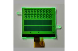 China Green Backlight COG LCD Display Transflective STN Segment + Graphic 24pin FPC supplier