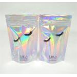 1g Holographic Stand Up Pouch ODM Printed ziplockk Aluminum Foil Bag for sale