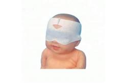 China Reusable Neonatal Eye Protector Mask Elastic Non Woven Fabric Material supplier