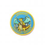 Decorative Iron On Embroidered Patches Self Adhesive Fabric Badges for sale