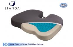 China 55Kg / m3 Memory Foam Stadium Seat Cushion , Gel Coccyx Seat Cushion supplier