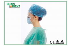 China ISO9001 Earloop PP Nonwoven Disposable Protective Face Mask With Splash Visor supplier