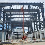 Steel Structure Metal Building Industrial Building Prefabricated Warehouse Factory Steel Construction for sale