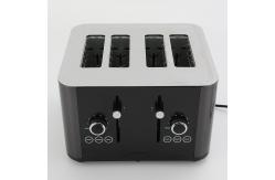 China 1800W 4 Slice Bread Toaster Pop Up Sandwich Maker 120V 60Hz supplier