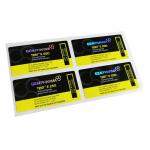 Embossing Glossy Waterproof 10ml vial Vial Labels