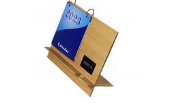 China Custom Art Desk Calendar , Desk 2023 Calendar Planner With Wireless Charger supplier